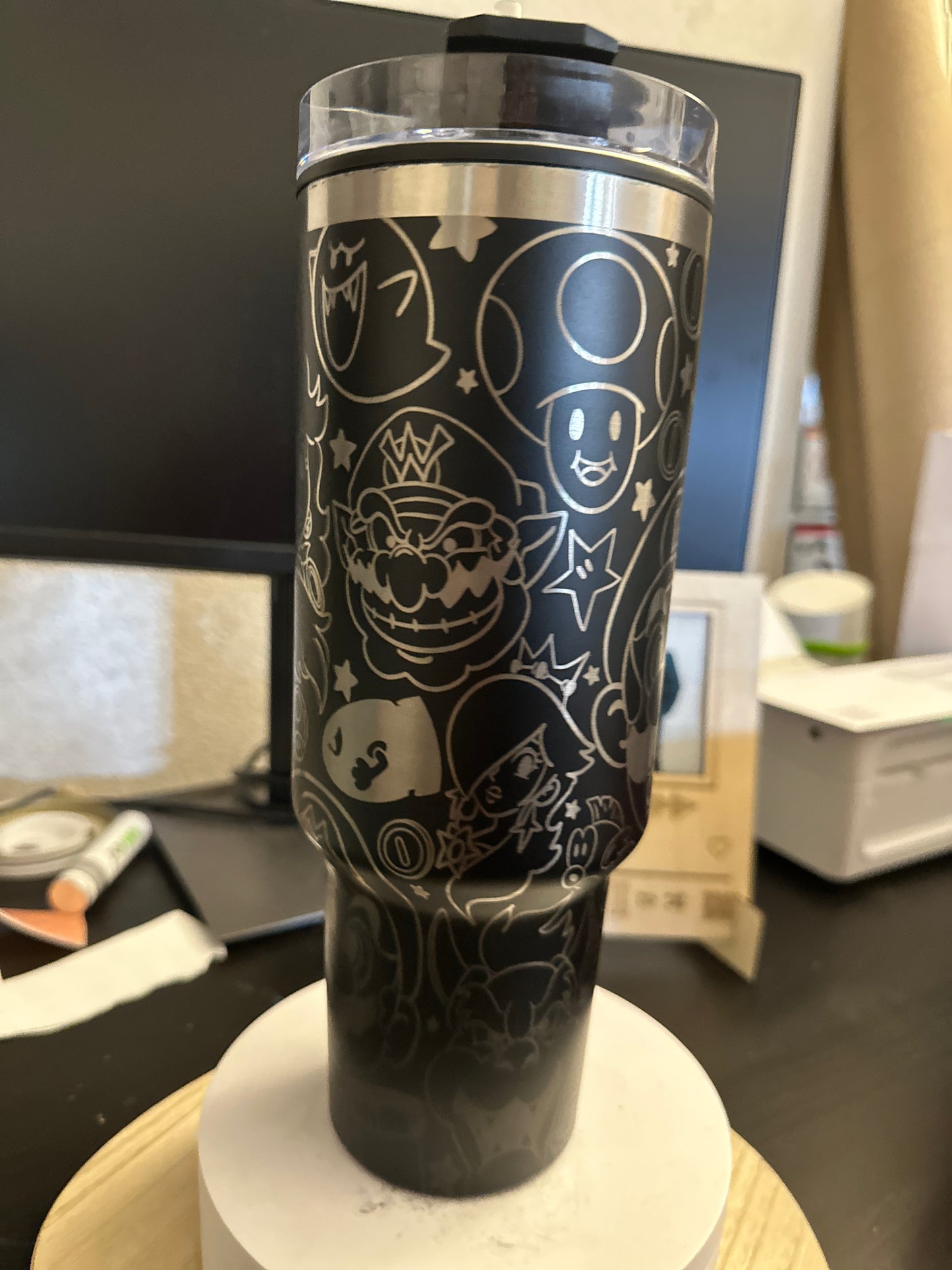 SUPER BROTHERS 40 OZ QUENCHER LASER ENGRAVED