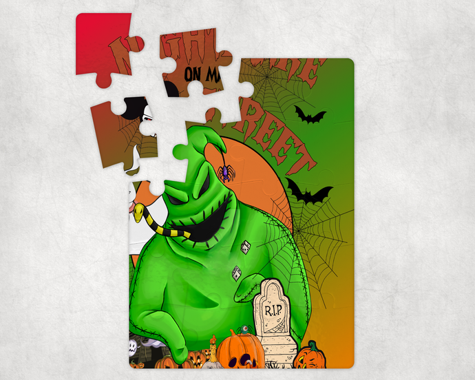 Nightmare on MS 20 pc Halloween Puzzle